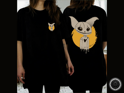Luden Stitched Soul Tee: Horror Inspired Dark Art, Alt Fashion
