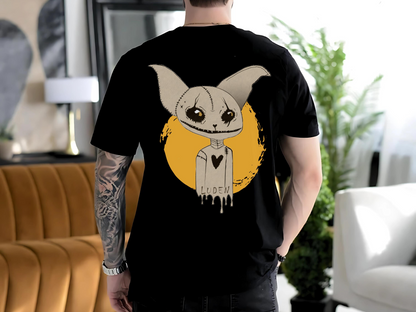 Luden Stitched Soul Tee: Horror Inspired Dark Art, Alt Fashion