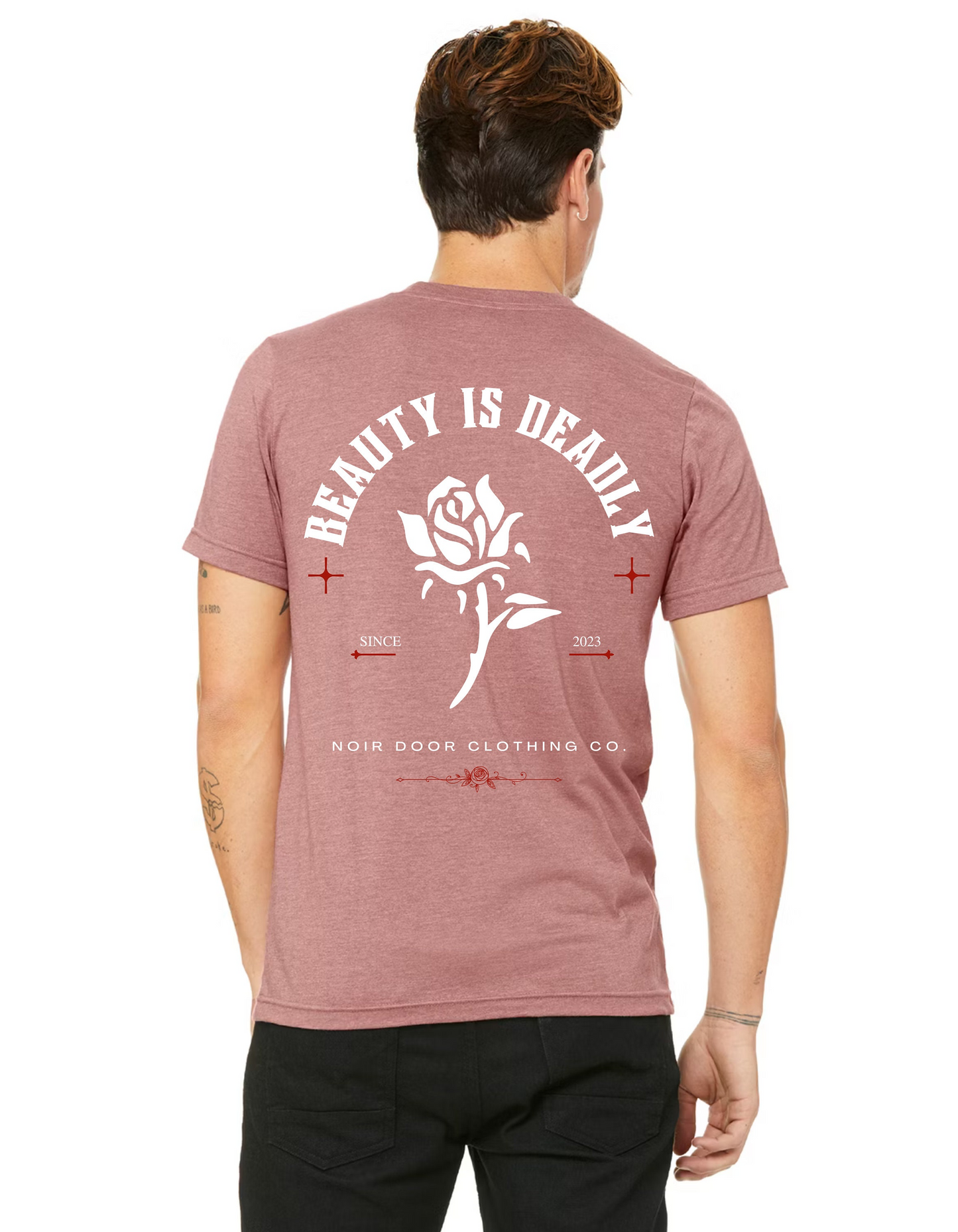 Hopeless Romantic T-Shirt: Red Rose Skeleton, Gothic Grunge Tee