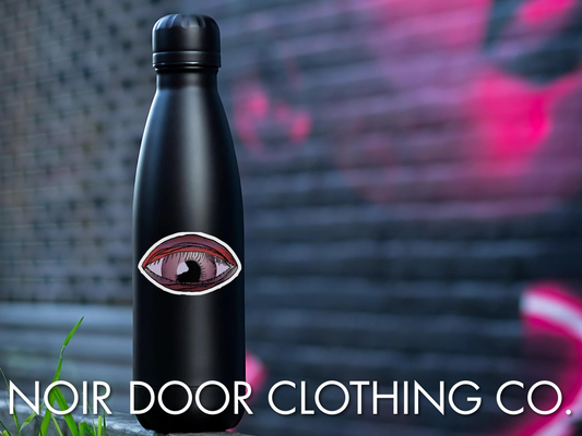 Gothic Eye Sticker: "Watcher of the Veil" Pastel Goth Vinyl Decal