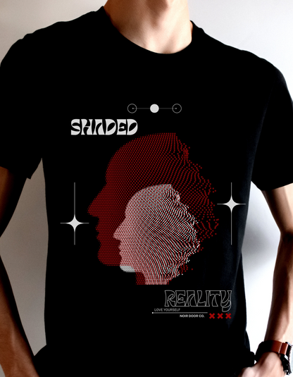 Shaded Reality Gothic Tee: Pixel Art, Edgy Streetwear