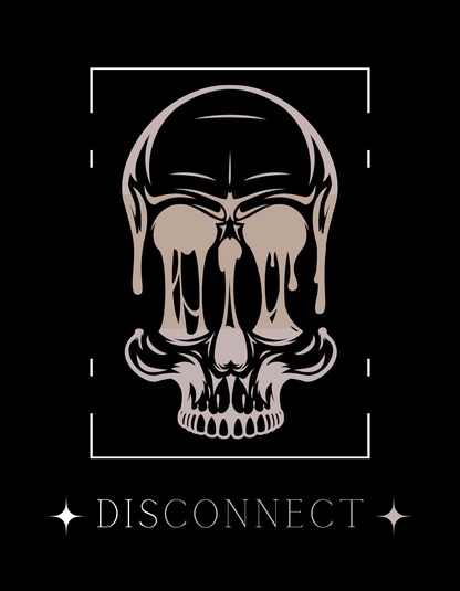 Disconnect Socks: Whimsigoth Streetwear, Trippy Mental Health Design
