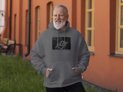 Gothic Snake Graphic Hoodie: Alternative Streetwear Pullover