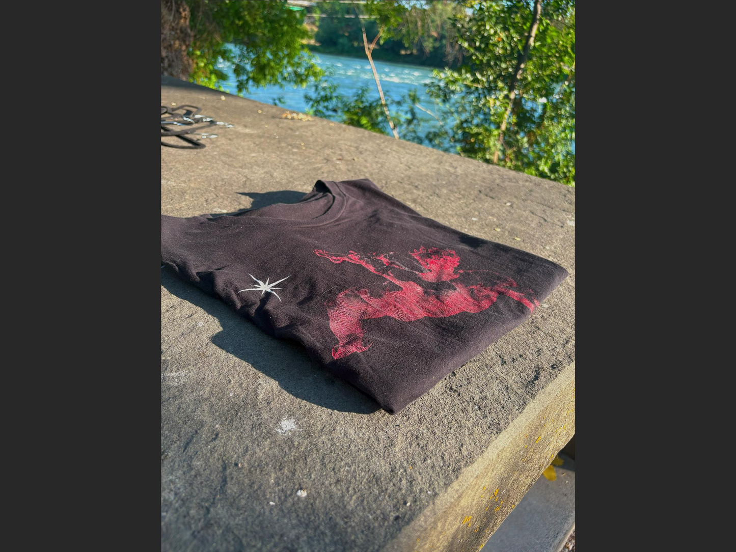 Gothic Skater Tee: Greek Statue, Fall In Love - USA Made