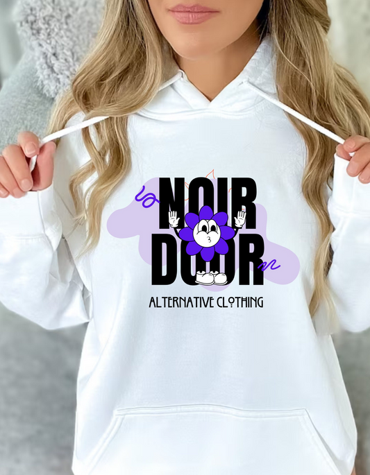 Hope Flower Sweatshirt: Whimsigoth Mental Health Apparel