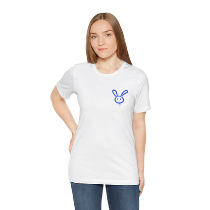 Lucky Bunny Graffiti T-Shirt: Edgy Streetwear, Mental Health Awareness