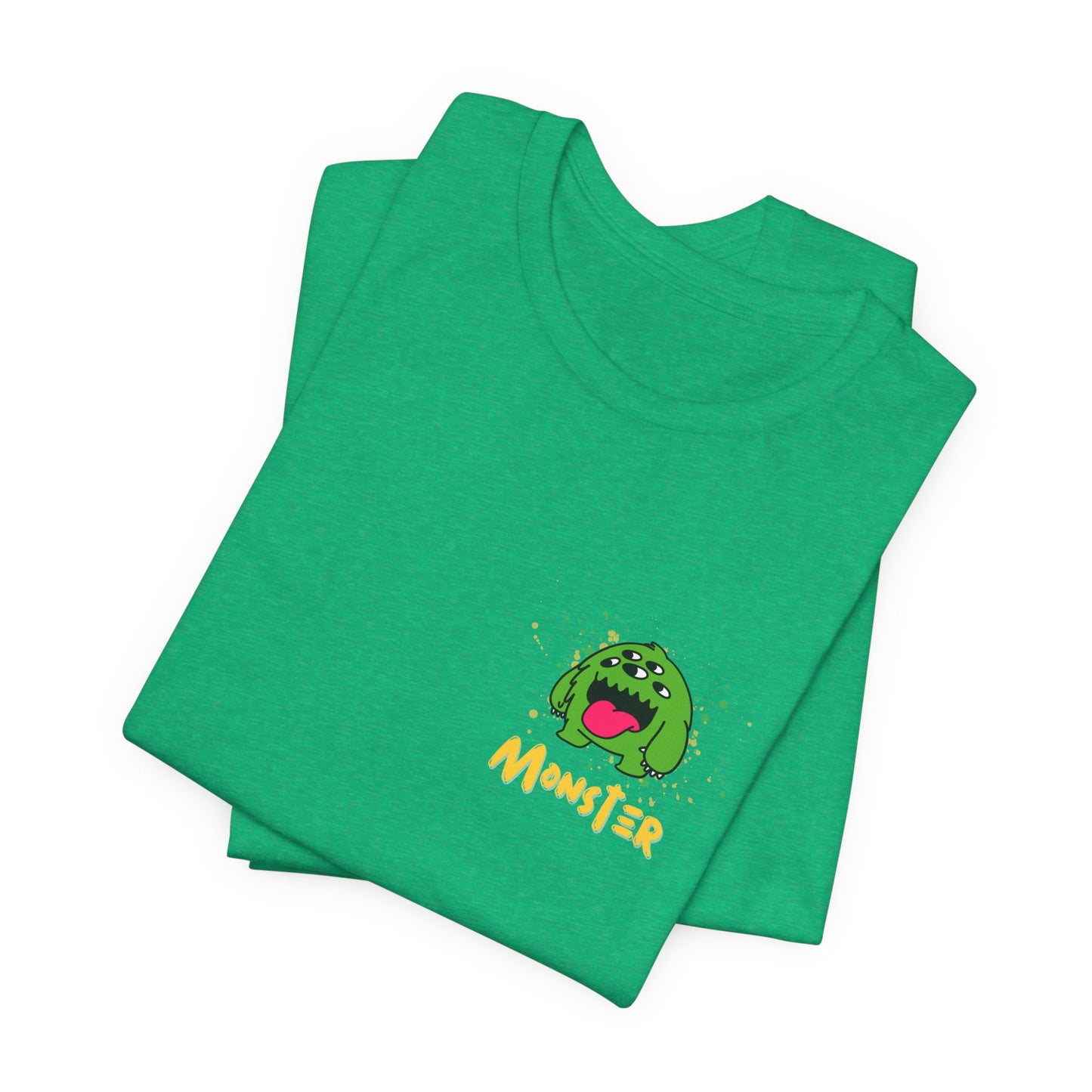 Monster Graphic T-Shirt: Gothic Skater Streetwear