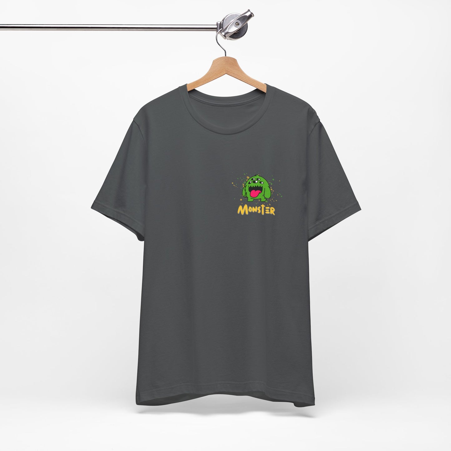 Monster Graphic T-Shirt: Gothic Skater Streetwear