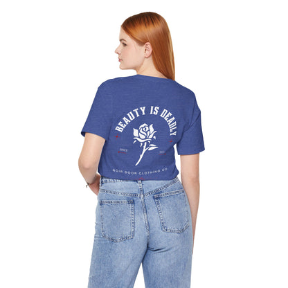 Hopeless Romantic T-Shirt: Red Rose Skeleton, Gothic Grunge Tee