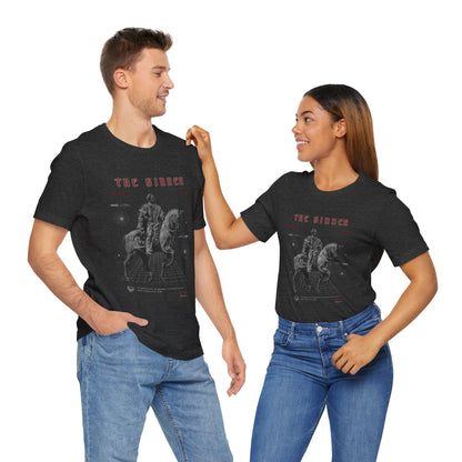 Sinner Tarot T-Shirt: Rebellious Knight, Dark Art Tee