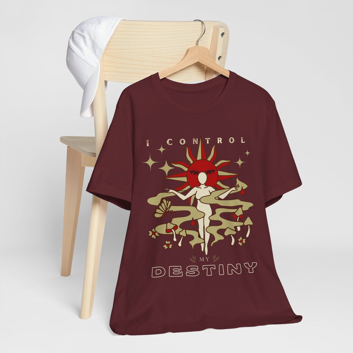 Celestial Sun Sign T-Shirt: Witchy Vibes, Mother Earth Apparel