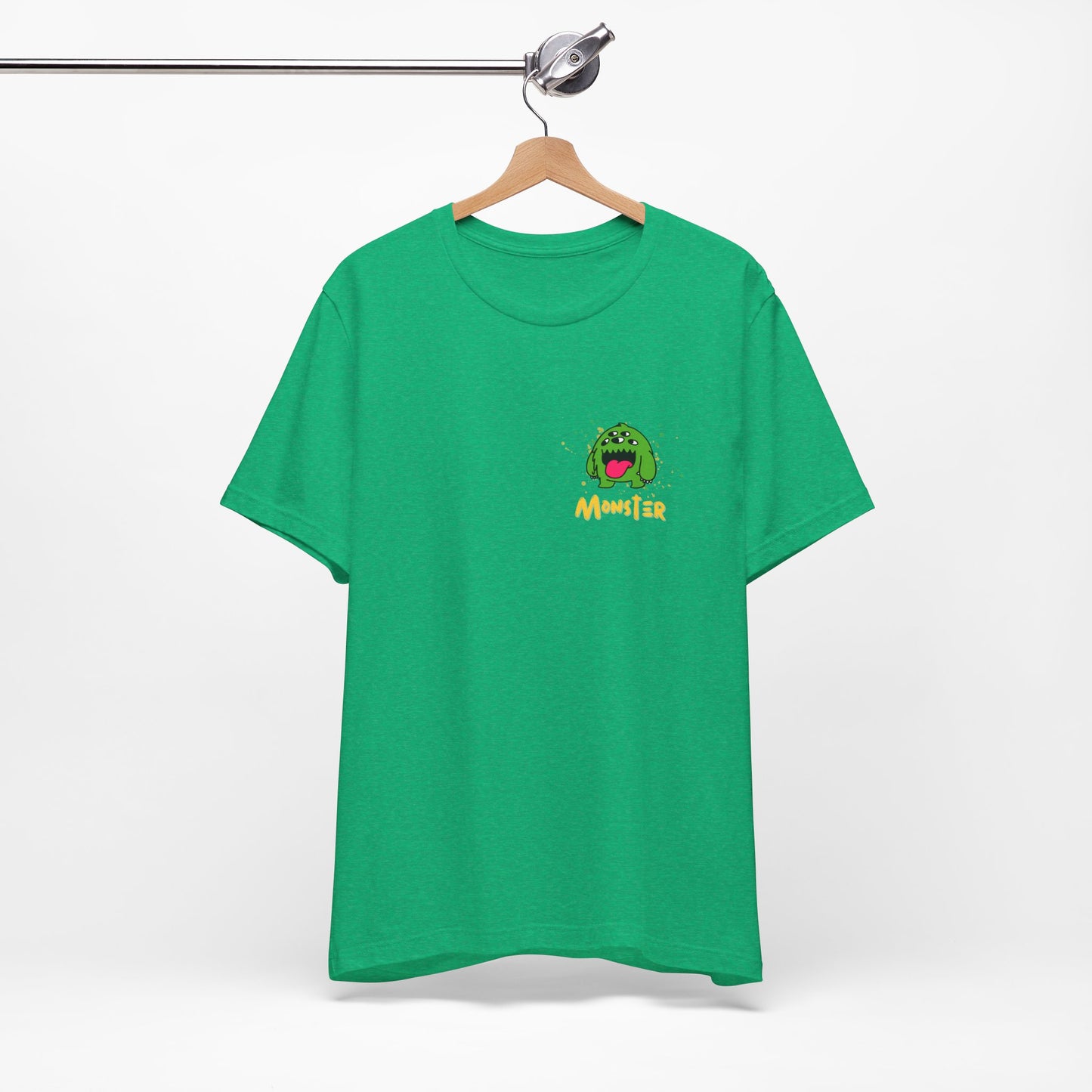 Monster Graphic T-Shirt: Gothic Skater Streetwear