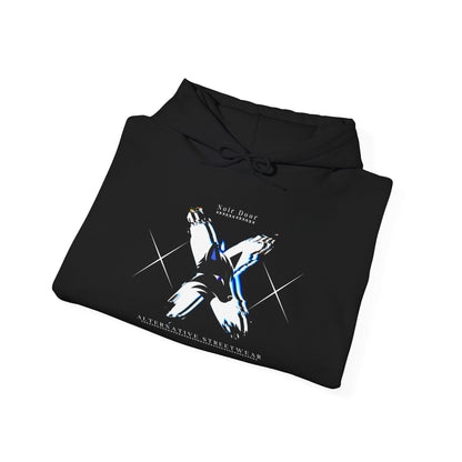 Wolf X Graphic Pullover: Edgy Gothic Streetwear