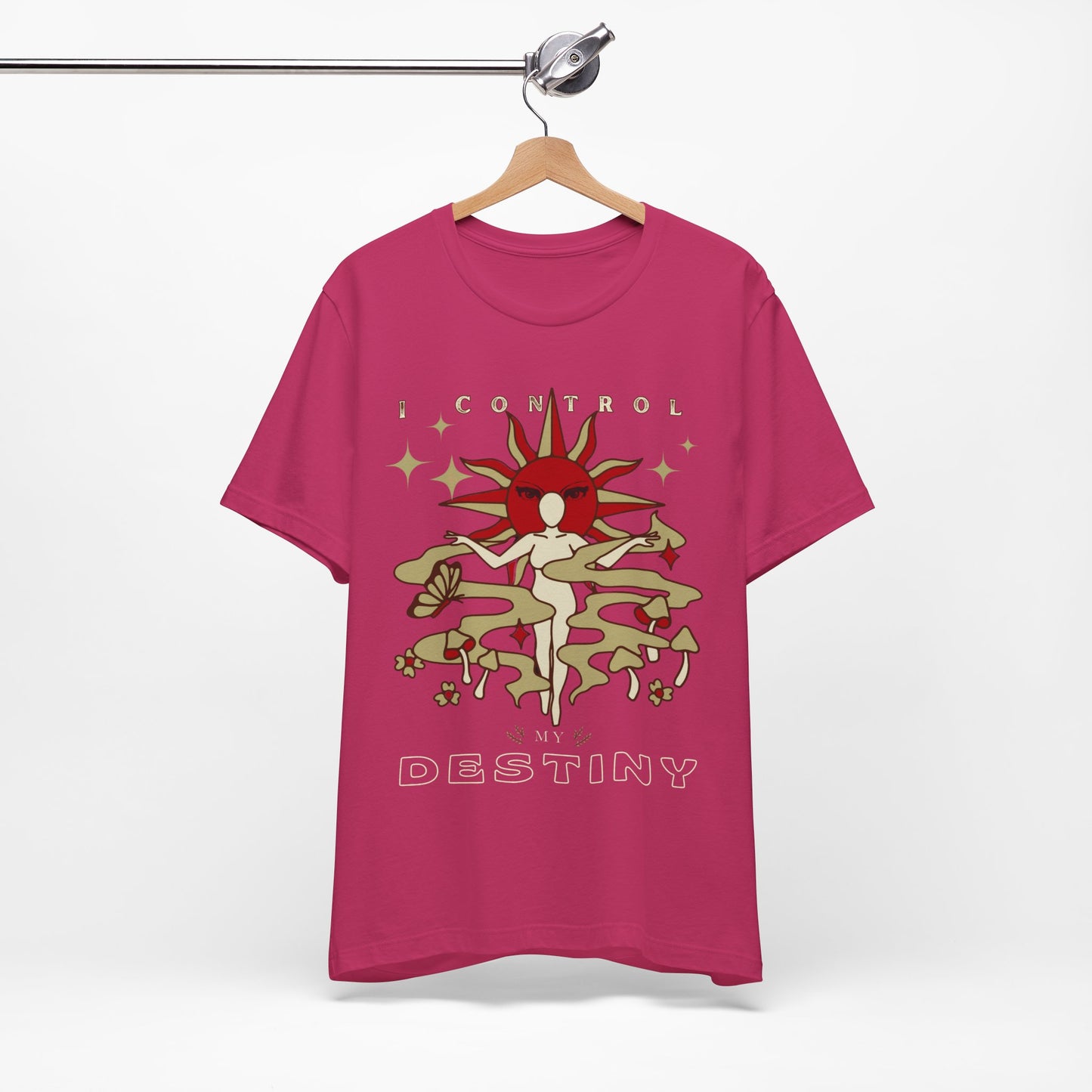 Celestial Sun Sign T-Shirt: Witchy Vibes, Mother Earth Apparel