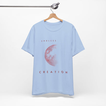 Red Moon Graphic T-Shirt: Celestial Witchy Top, Astrology Gift