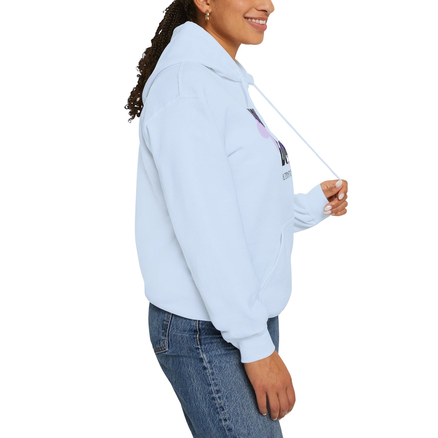 Hope Flower Sweatshirt: Whimsigoth Mental Health Apparel