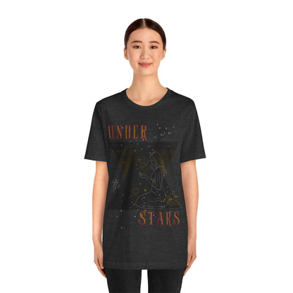 Cosmic Goddess T-Shirt: Celestial Witch, Astrology Lover, Boho Fashion