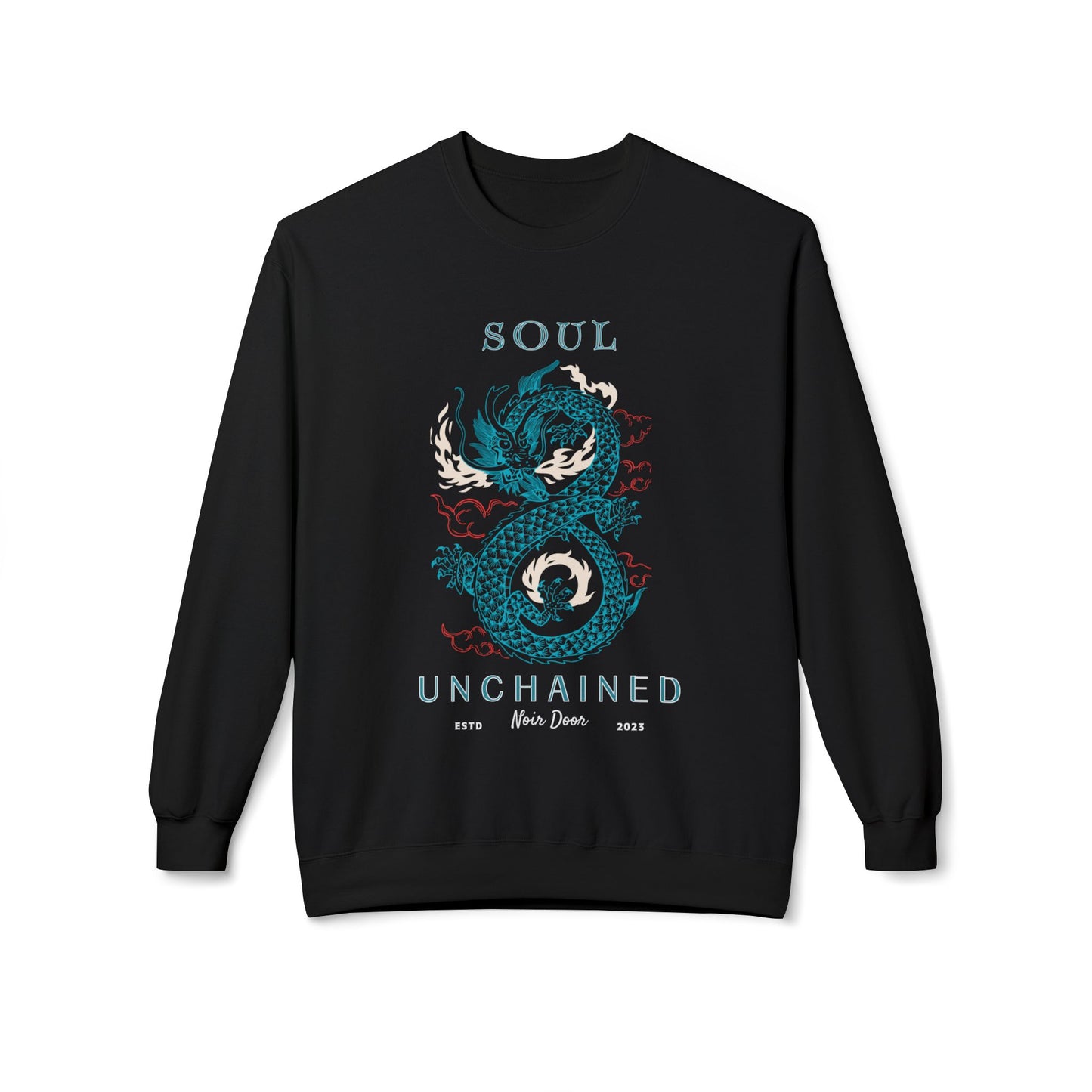 Dragon Graphic Sweatshirt: Soul Unchained Edgy Streetwear