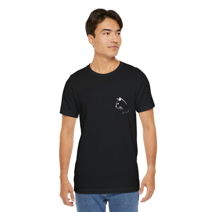 Life Is Art Cat T-Shirt: Happy Accidents Design