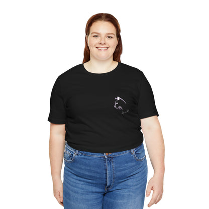 Life Is Art Cat T-Shirt: Happy Accidents Design