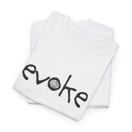 Evoke Minimalist Tee — Artistic Statement Shirt for the Creative Mind