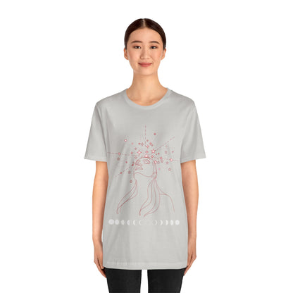 Mystical Imagination Tee: Moon Phases, Witchy Style