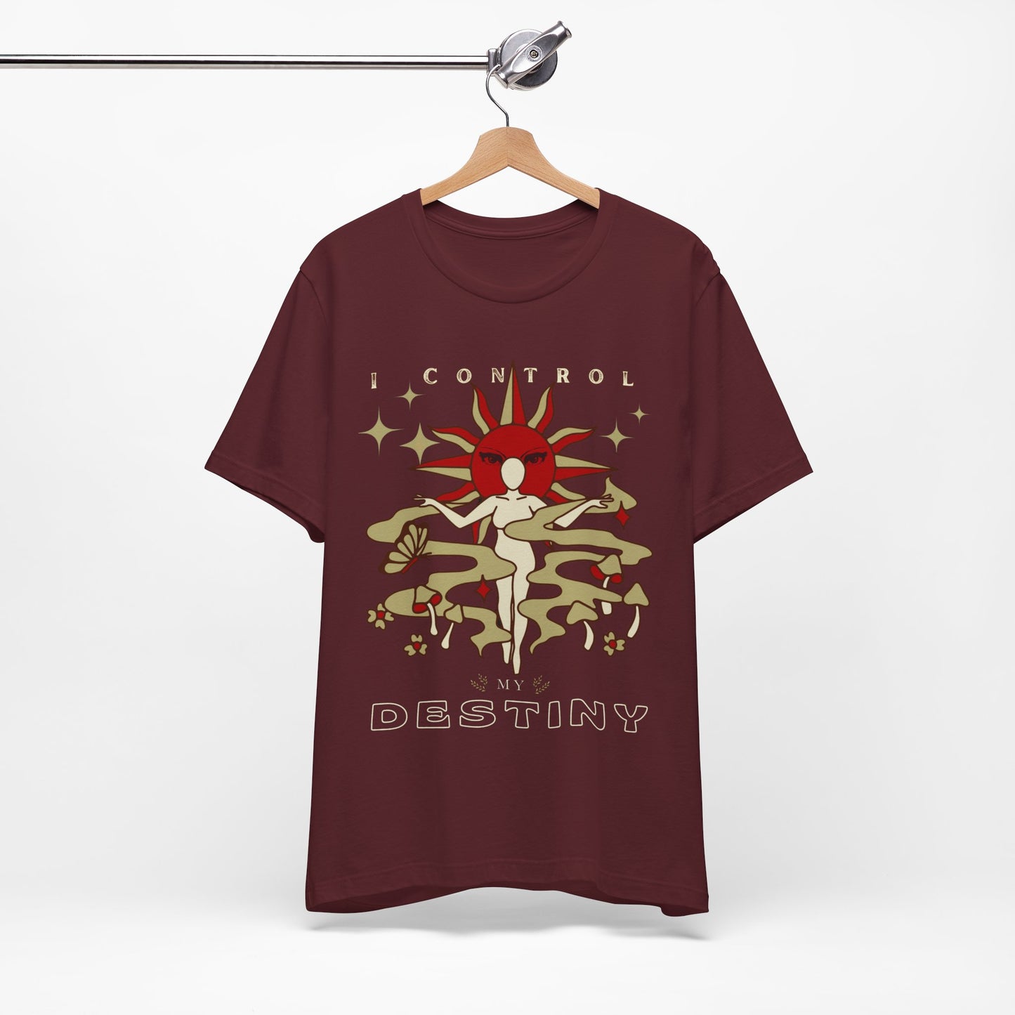 Celestial Sun Sign T-Shirt: Witchy Vibes, Mother Earth Apparel