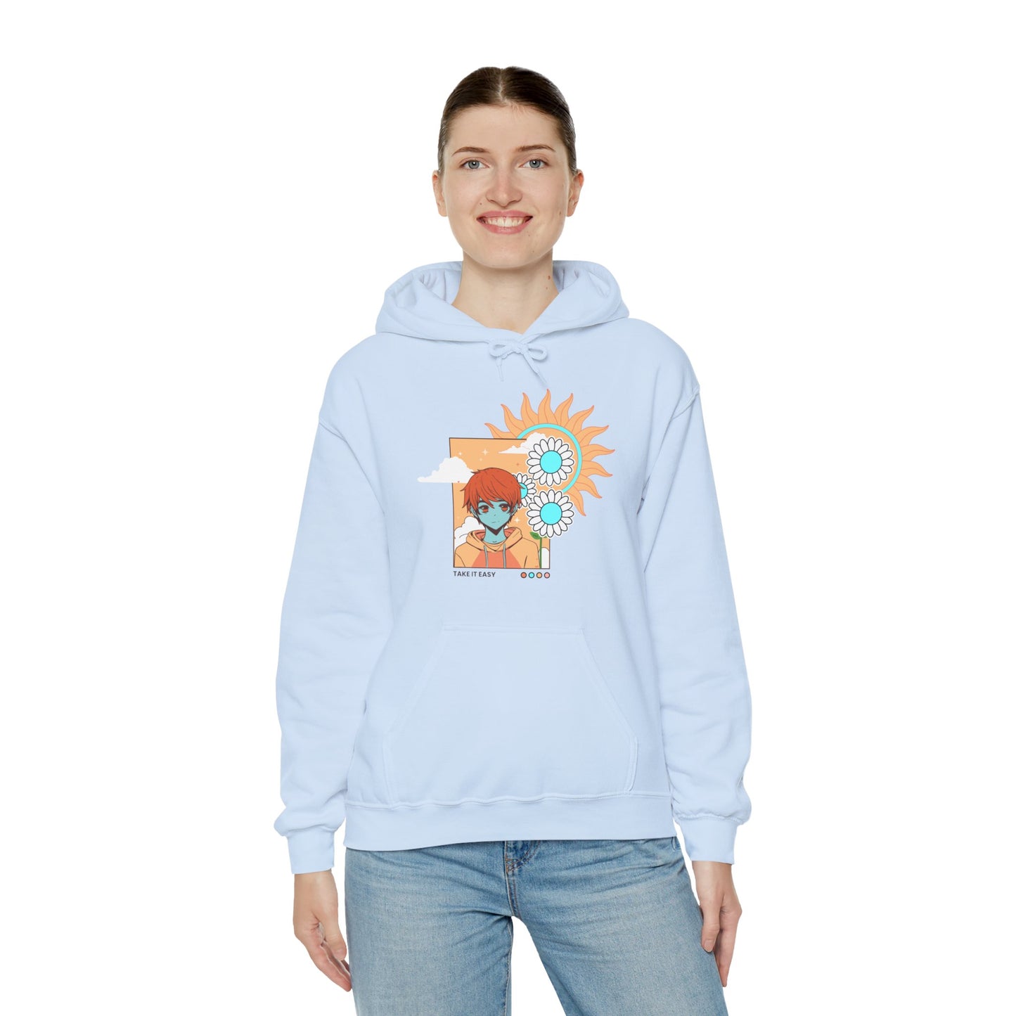 Kawaii Kid Pullover: Anime Fashion Sweatshirt