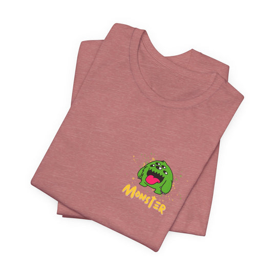 Monster Graphic T-Shirt: Gothic Skater Streetwear