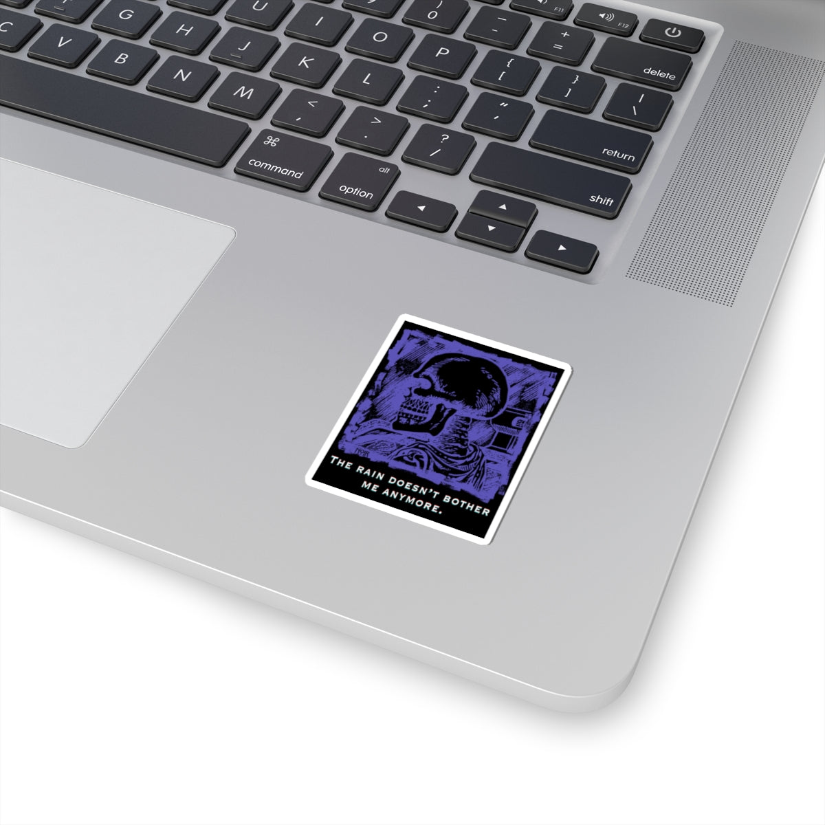Purple Skeleton Sticker, Best Stickers for Laptops with Dark Aesthetics, Emotional Resilience Sticker, Water Bottle Sticker, Gift Ideas