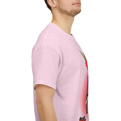 Floral Bloom Graphic Tee: Vibrant Botanical Rose Shirt