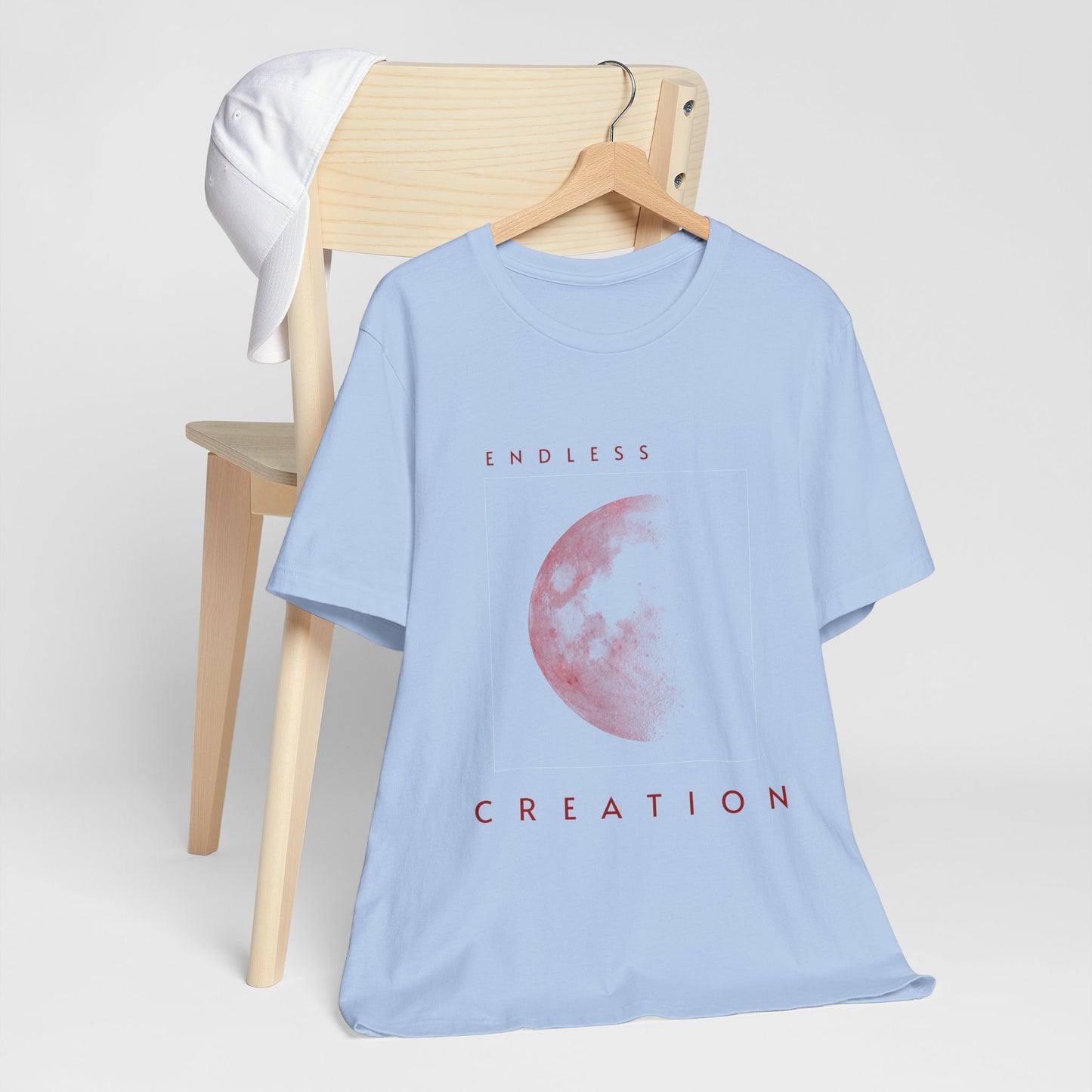 Red Moon Graphic T-Shirt: Celestial Witchy Top, Astrology Gift