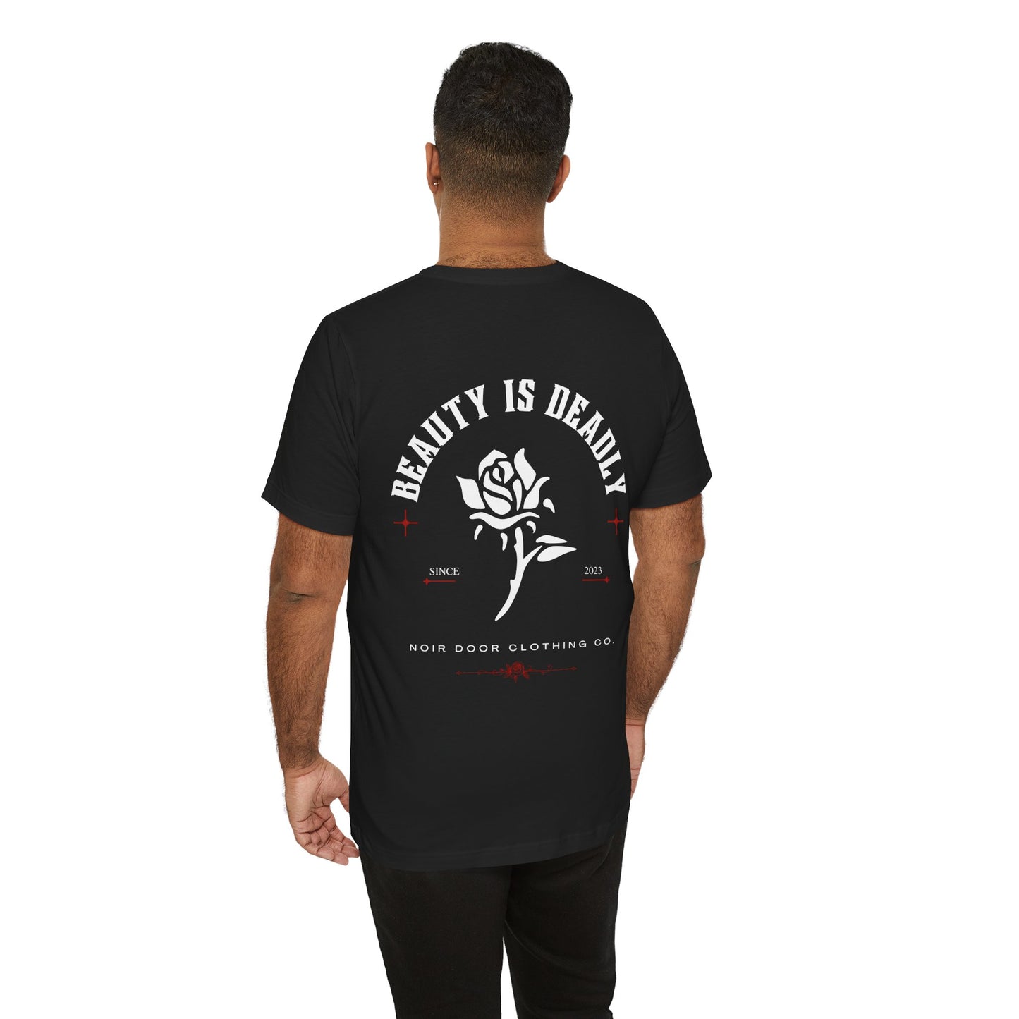 Hopeless Romantic T-Shirt: Red Rose Skeleton, Gothic Grunge Tee