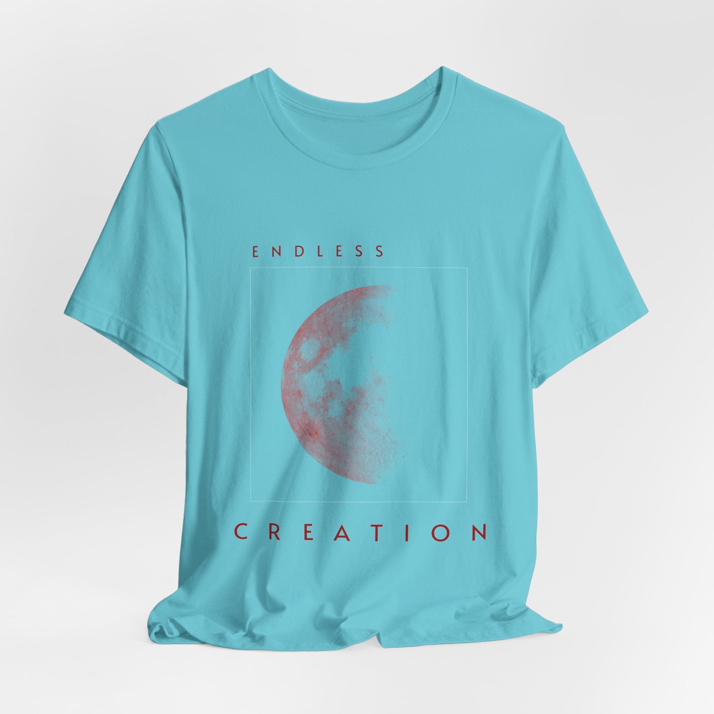 Red Moon Graphic T-Shirt: Celestial Witchy Top, Astrology Gift