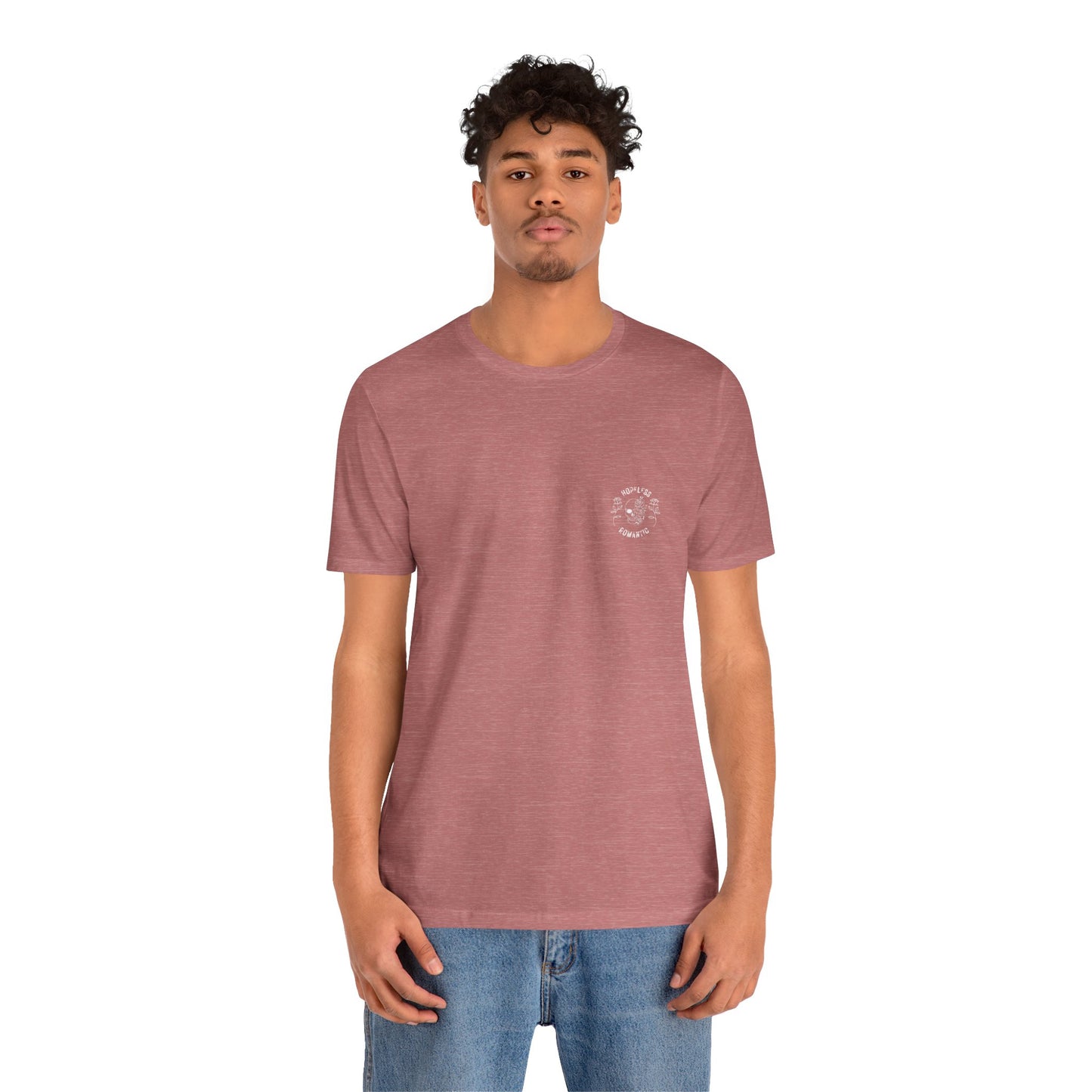 Hopeless Romantic T-Shirt: Red Rose Skeleton, Gothic Grunge Tee