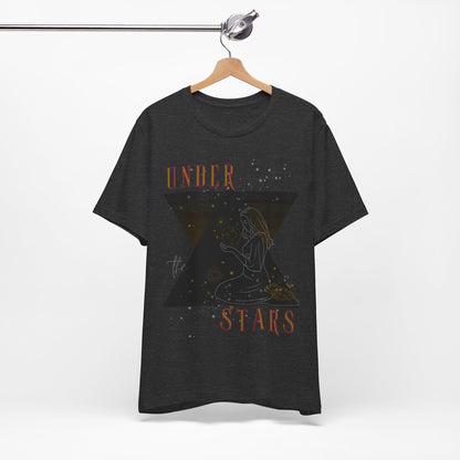 Cosmic Goddess T-Shirt: Celestial Witch, Astrology Lover, Boho Fashion