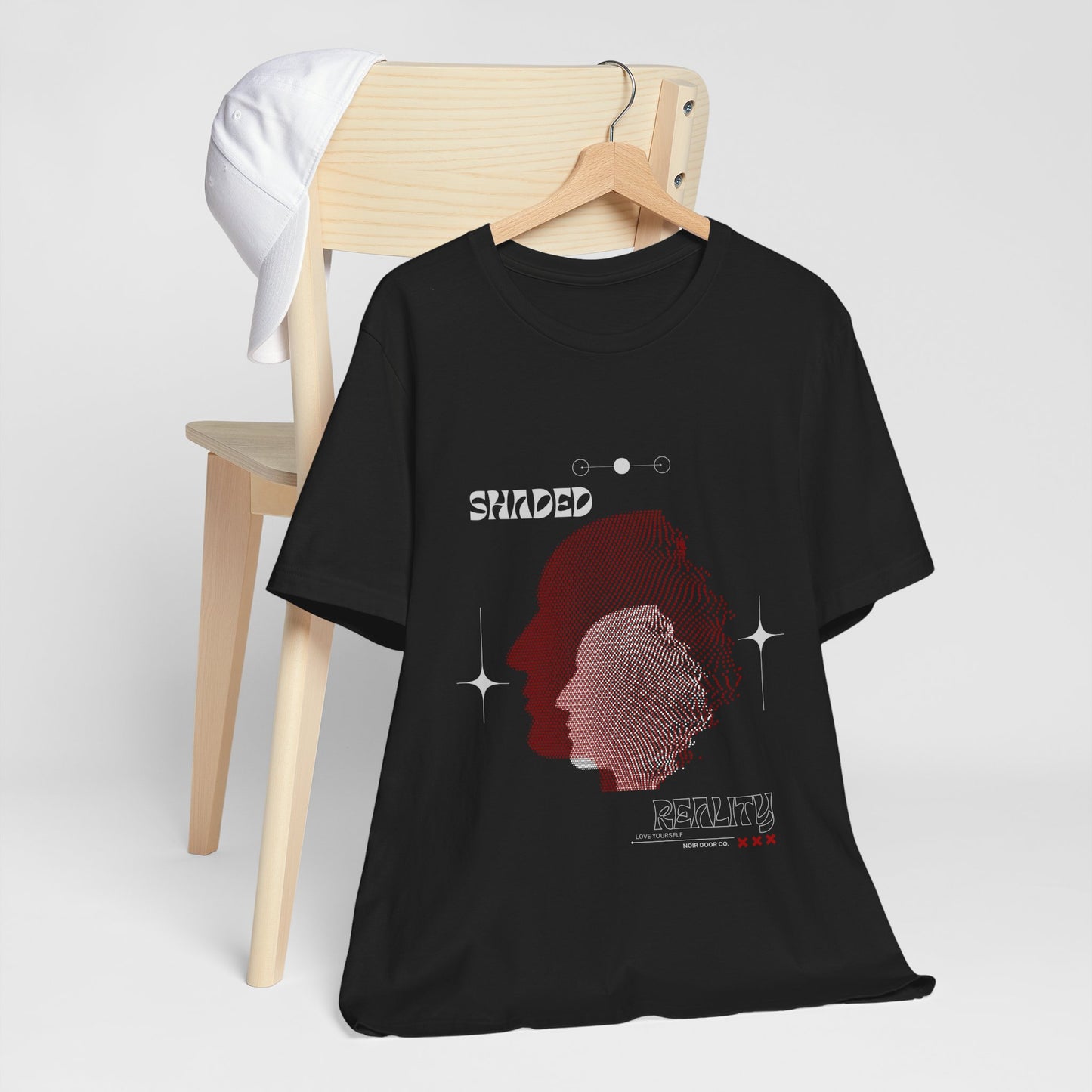 Shaded Reality Gothic Tee: Pixel Art, Edgy Streetwear