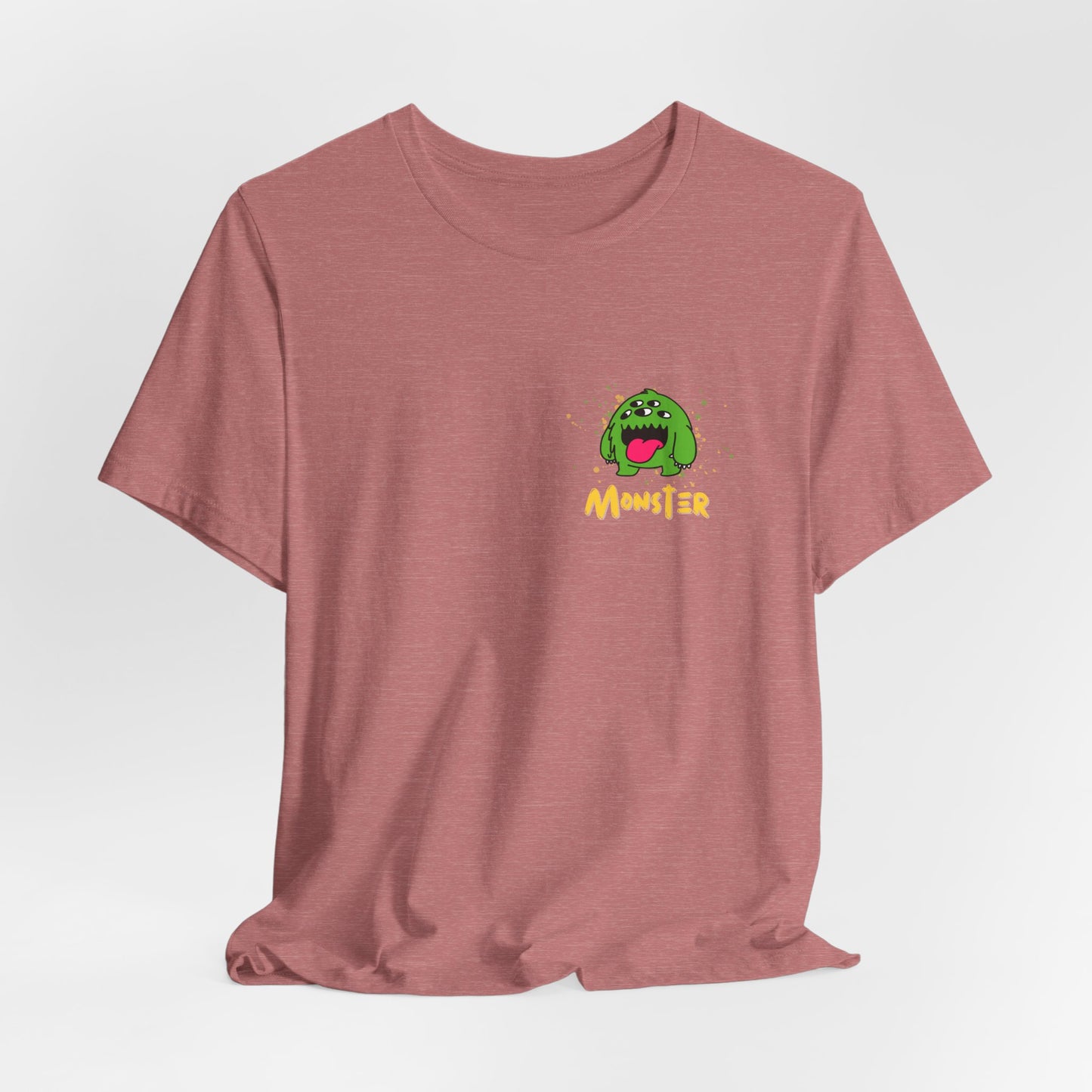 Monster Graphic T-Shirt: Gothic Skater Streetwear