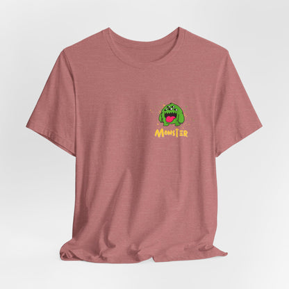 Monster Graphic T-Shirt: Gothic Skater Streetwear