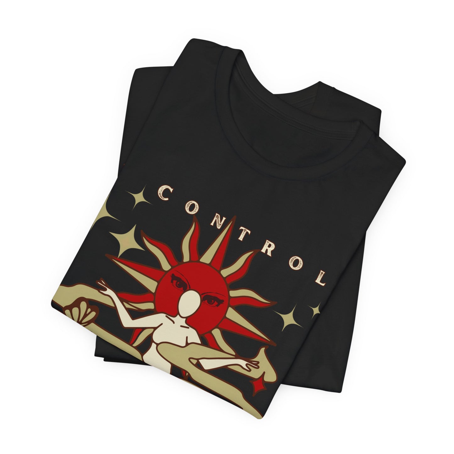 Celestial Sun Sign T-Shirt: Witchy Vibes, Mother Earth Apparel