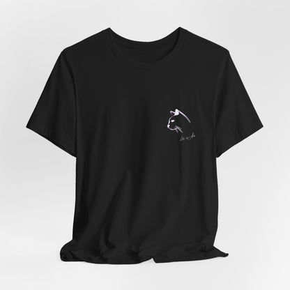 Life Is Art Cat T-Shirt: Happy Accidents Design
