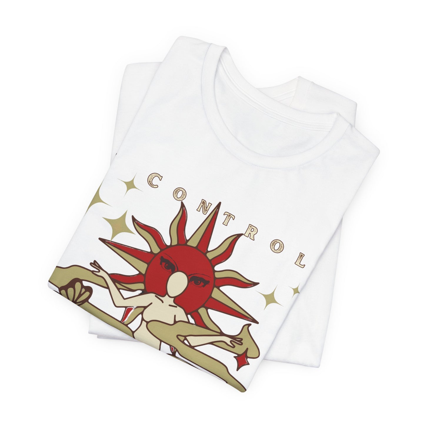 Celestial Sun Sign T-Shirt: Witchy Vibes, Mother Earth Apparel
