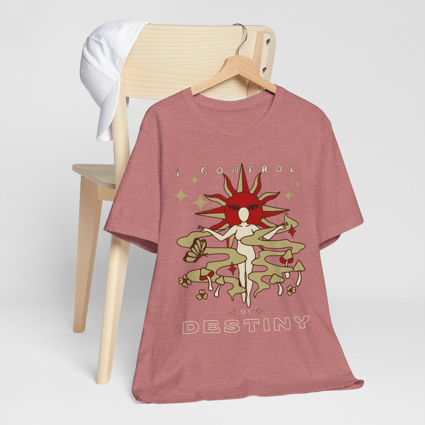 Celestial Sun Sign T-Shirt: Witchy Vibes, Mother Earth Apparel