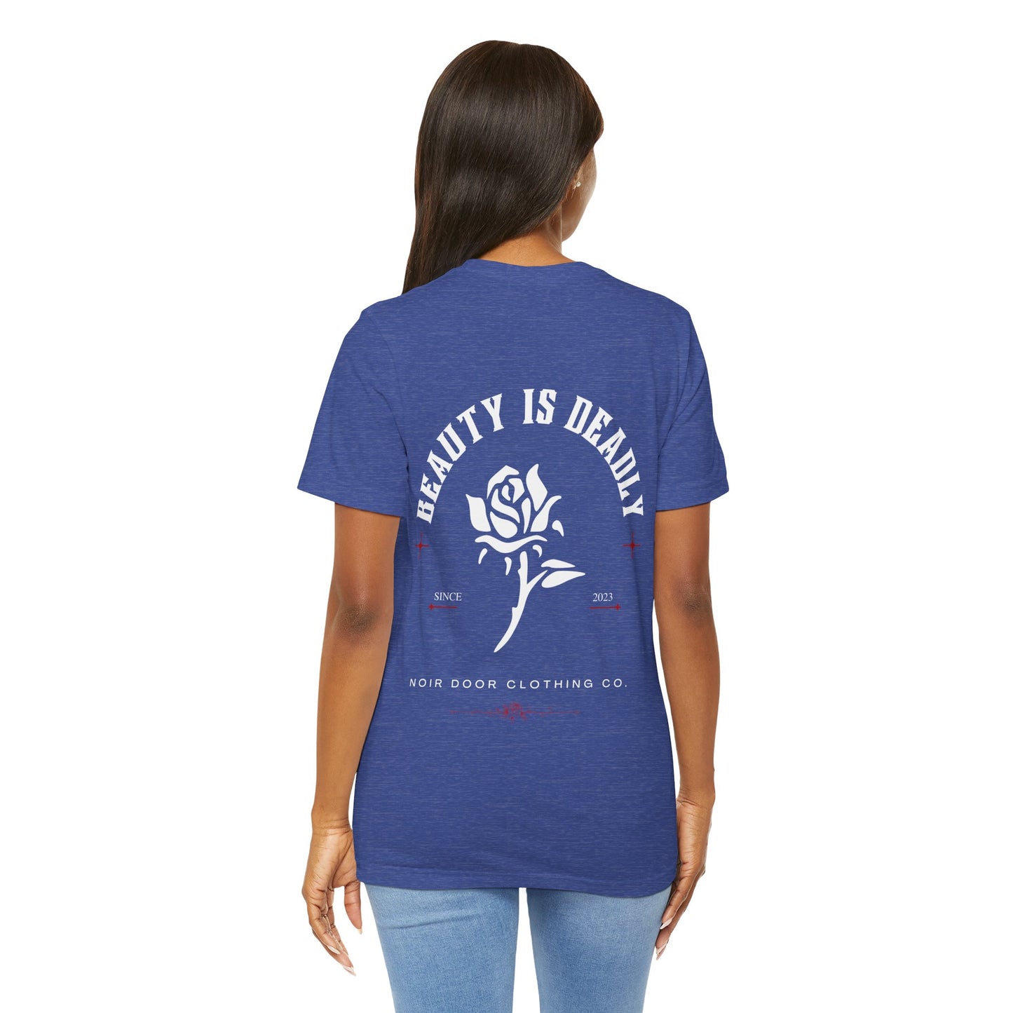 Hopeless Romantic T-Shirt: Red Rose Skeleton, Gothic Grunge Tee